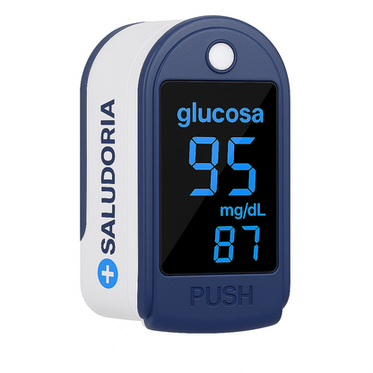 Medidor de glucosa portátil Saludoria®